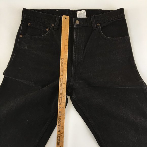 Levi's 550 Vintage Canada Made Black Jeans *36X32 - Picture 10 of 11